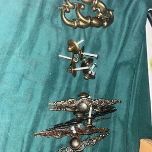 Antique Brass Drawer Pulls